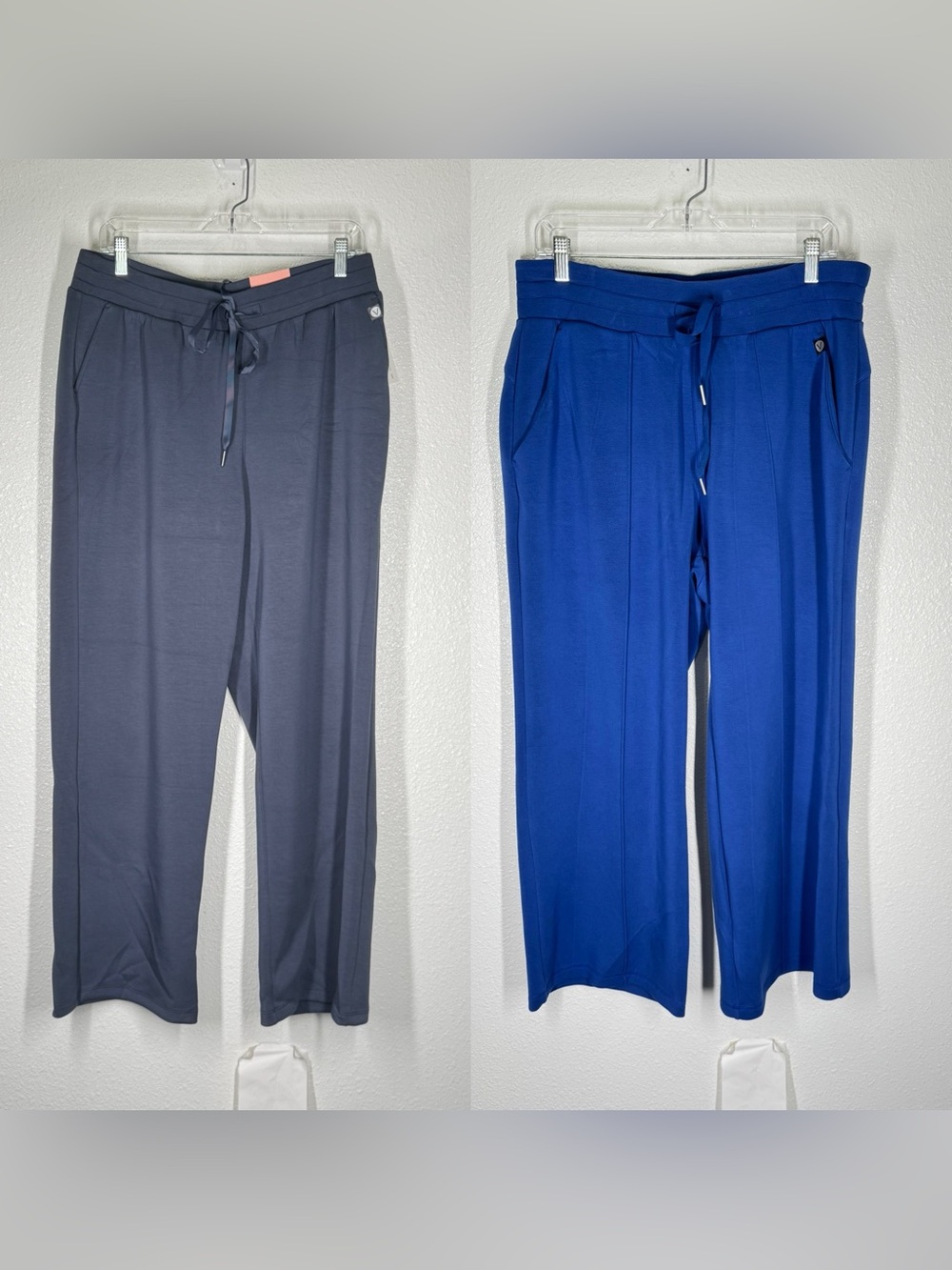 LIVI Active Lane Bryant Journey Straight Leg Pants 14/16 Slate Blue Royal Blue